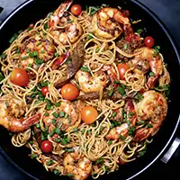 해물 토마토 파스타